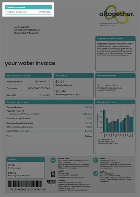 VIEW WATER BILL (USER GUIDE) .